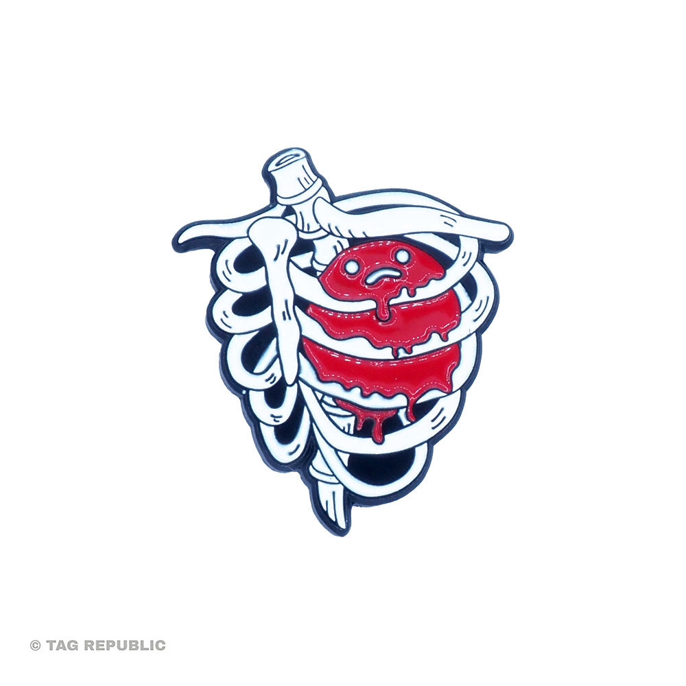 Heart Skeleton - emalipinssi