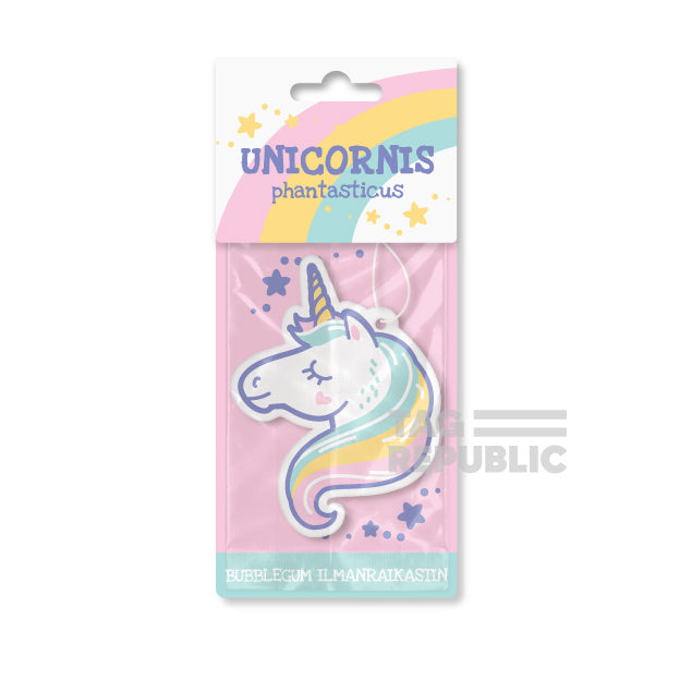 Unicorn - ilmanraikastin, bubble gum