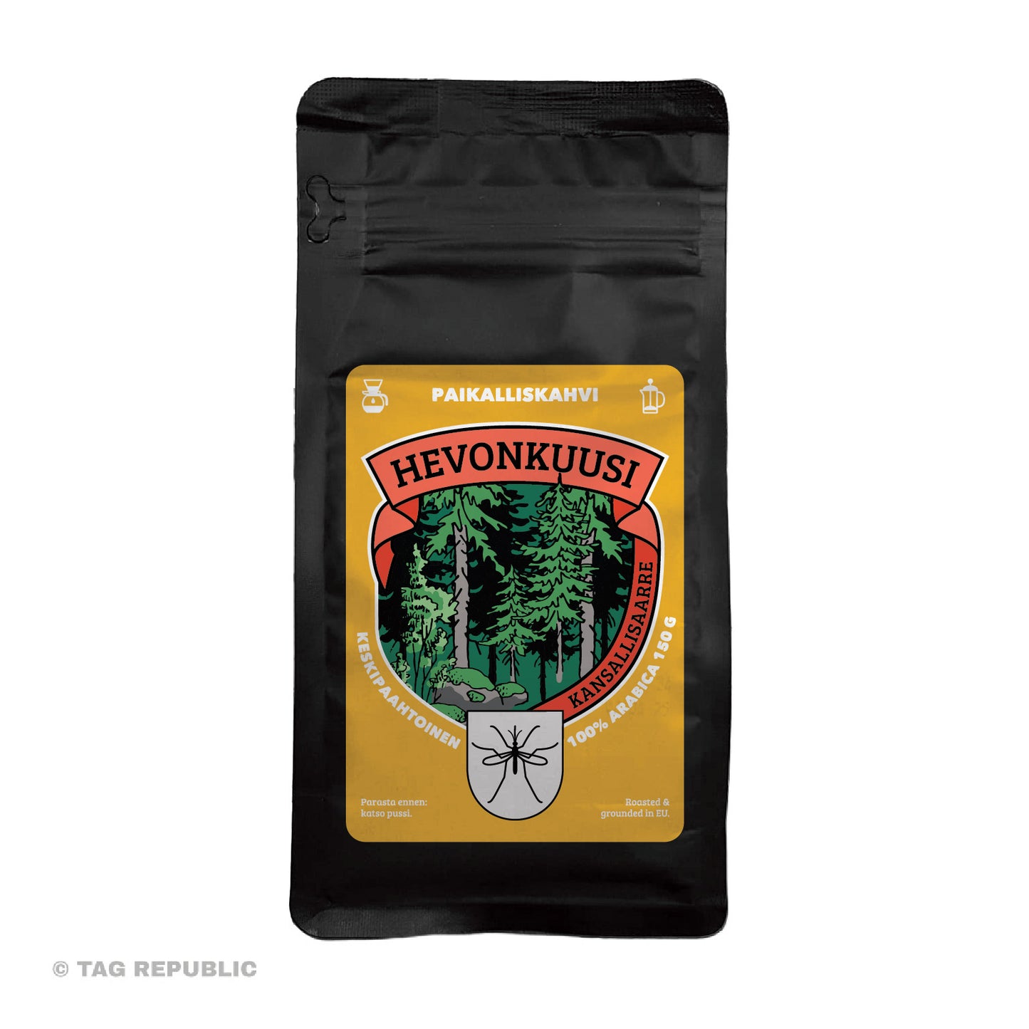 Hevonkuusi, paikalliskahvi - pienpaahtimokahvi 150g
