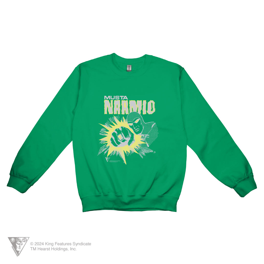 Mustanaamio Fist - collegepaita