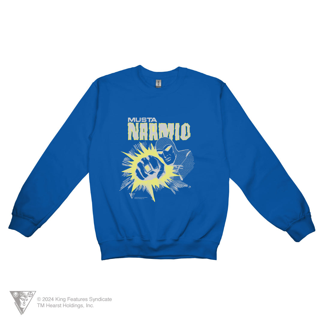 Mustanaamio Fist - collegepaita