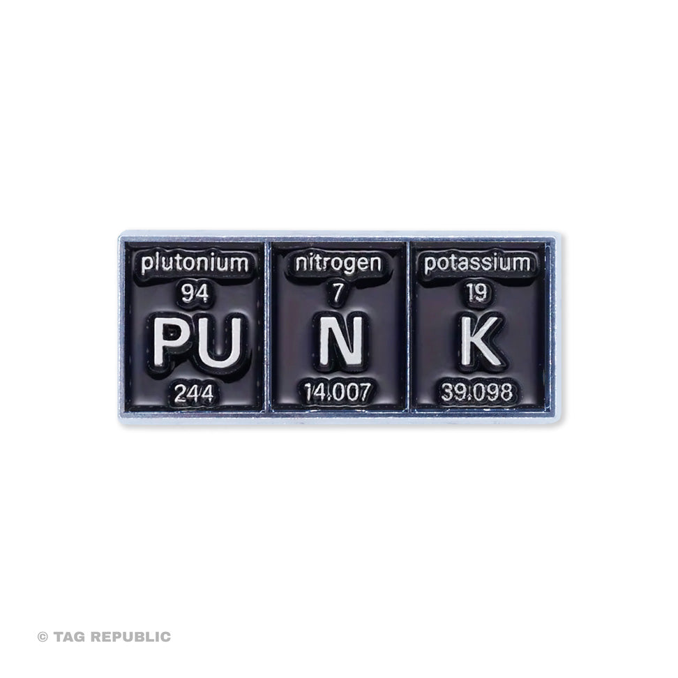 Punk - emalipinssi