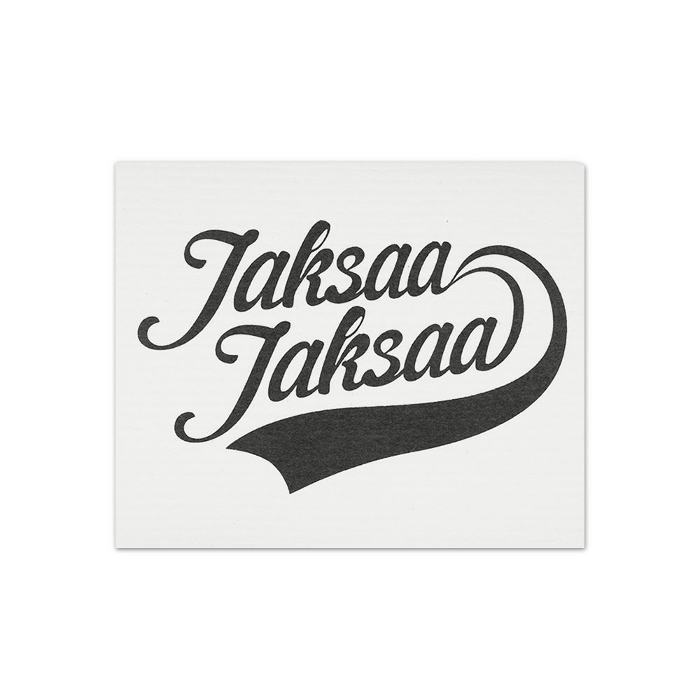 Sami Hedberg - Jaksaa Jaksaa - tiskirätti musta