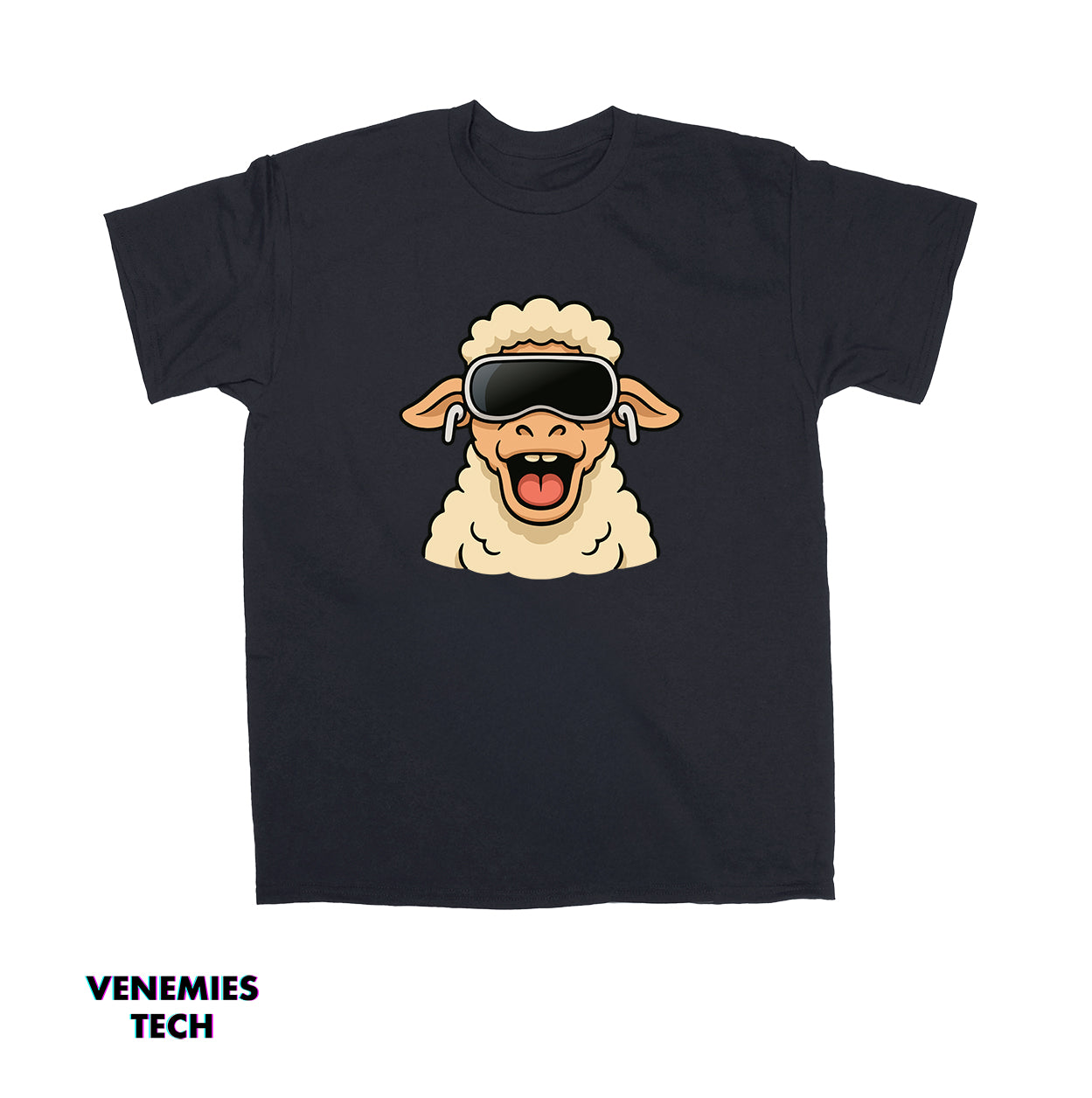 Tech Lammas - T-paita, musta