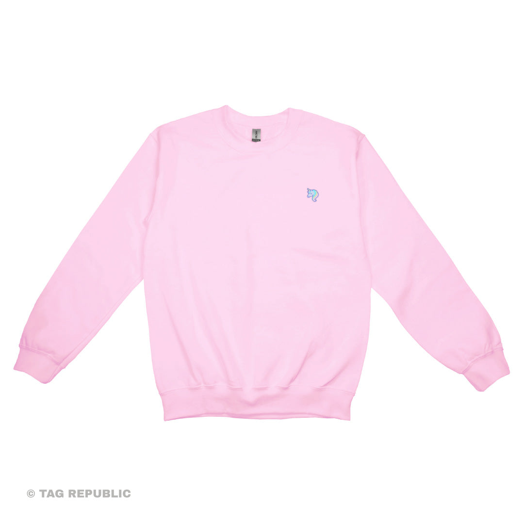 Unicorn - collegepaita, brodeerattu merkki