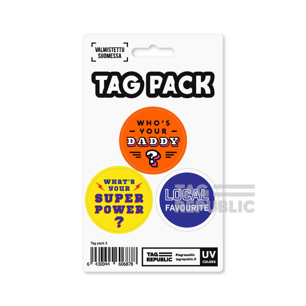 Tag Pack 3 - vinyylitarra