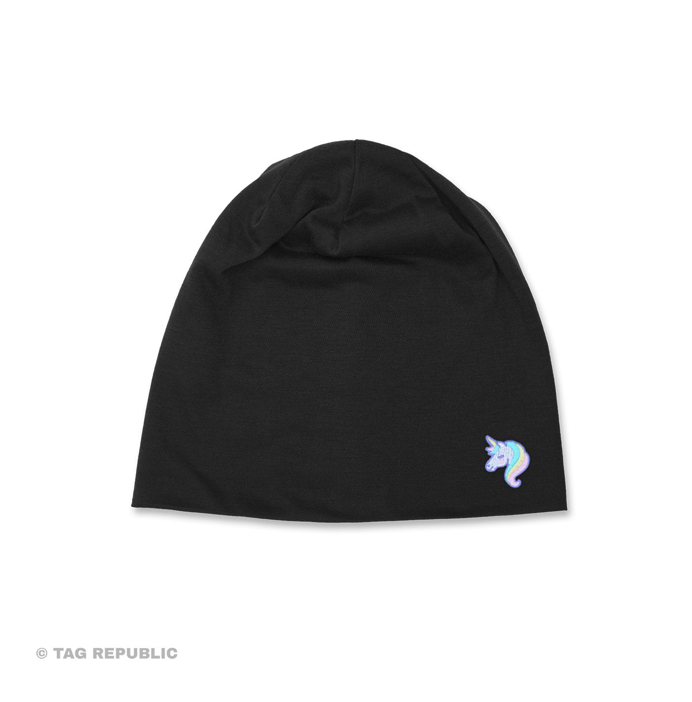 Unicorn - trikoopipo, brodeerattu merkki