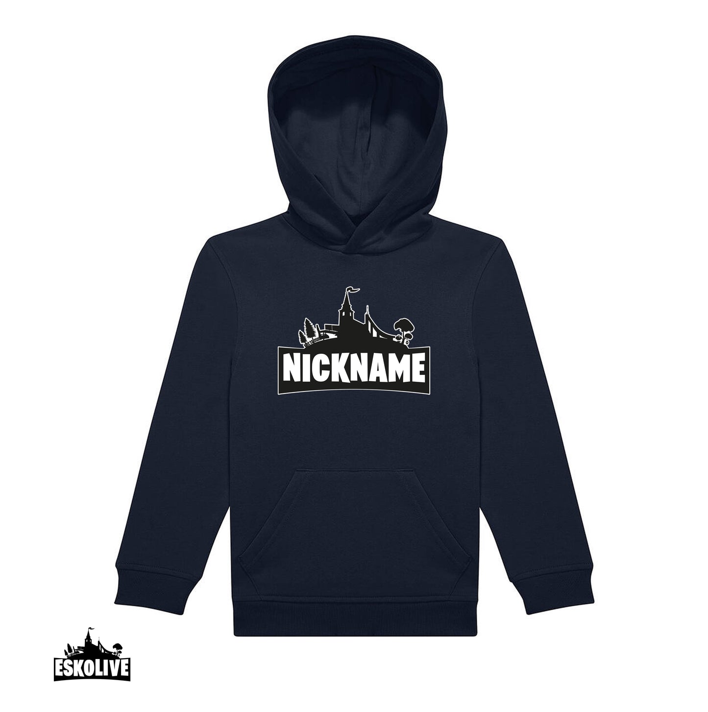 Nuorten huppari omalla nimelläsi