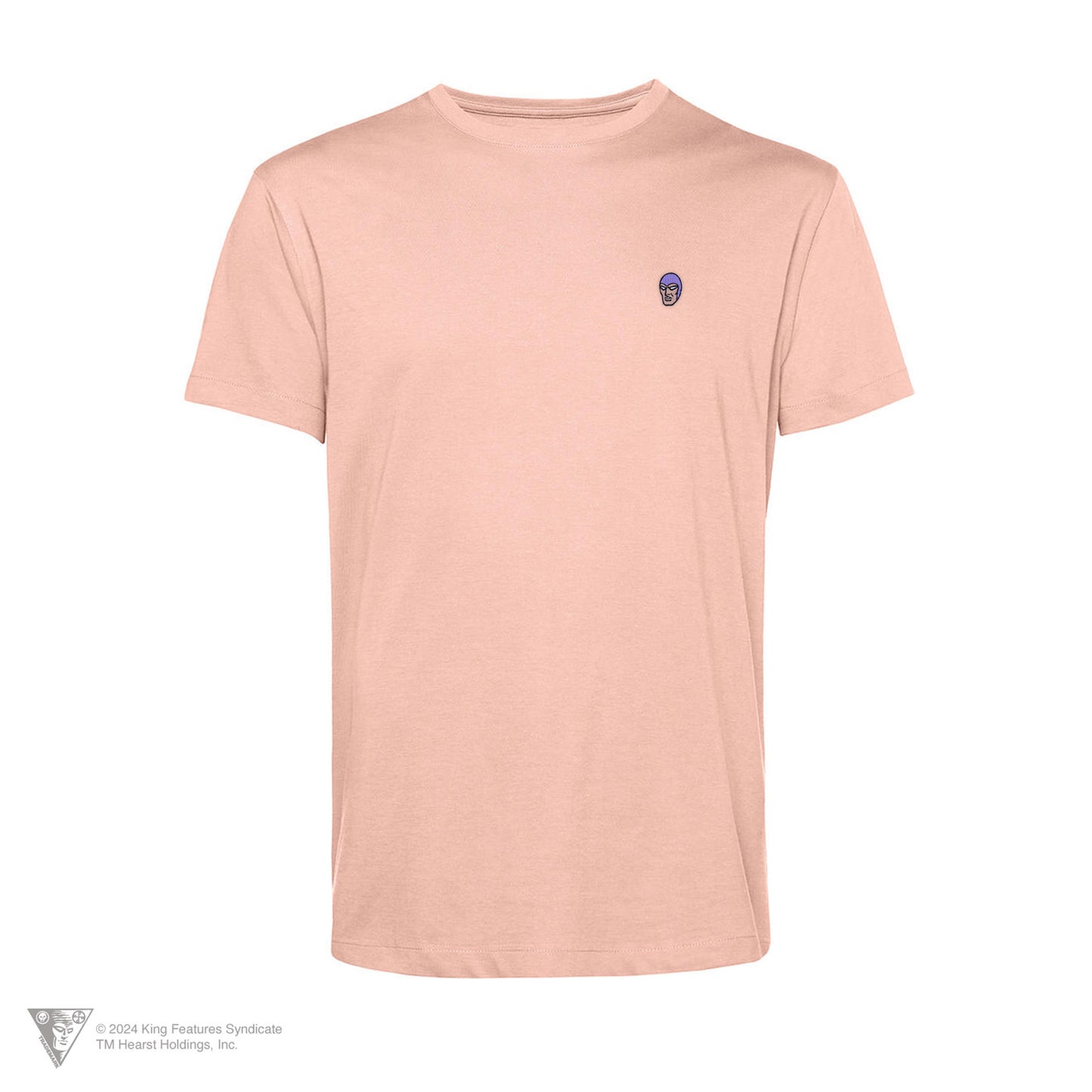 Mustanaamio - t-paita, brodeerattu merkki