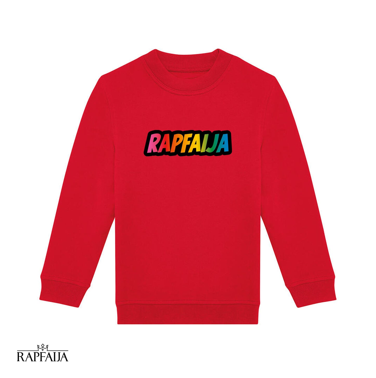 Rapfaija - lasten ja nuorten collegepaita