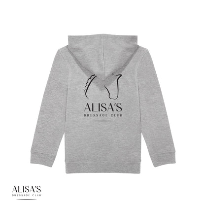 Lasten ja nuorten huppari logolla