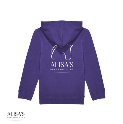 Lasten ja nuorten huppari logolla