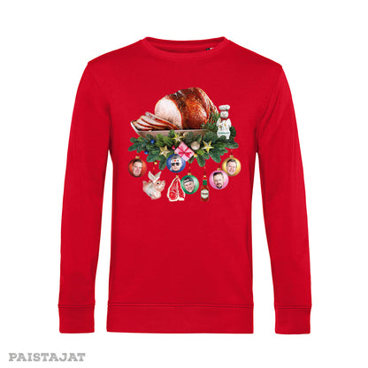 Ugly Jouluprintti, Paistajat collegepaita