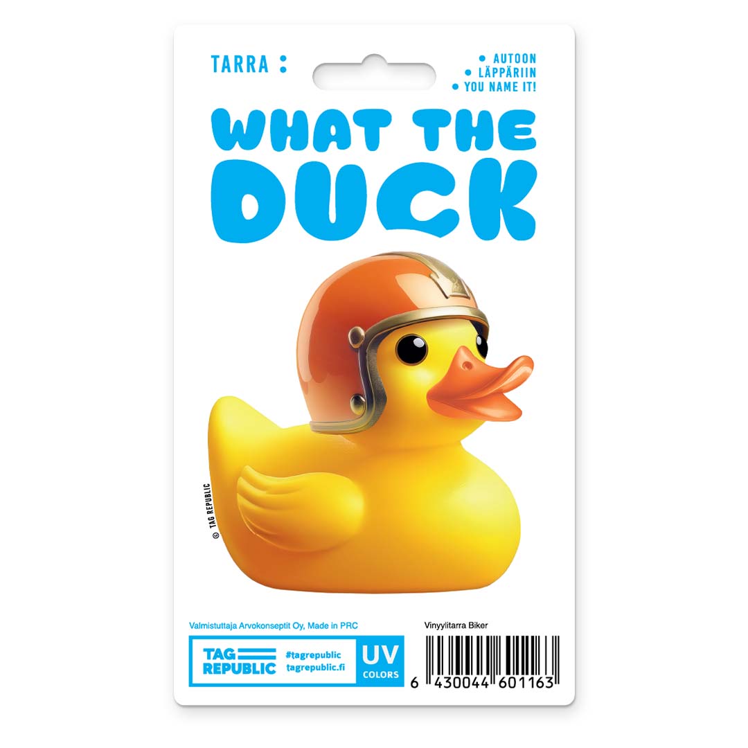 What the Duck tarra - Biker