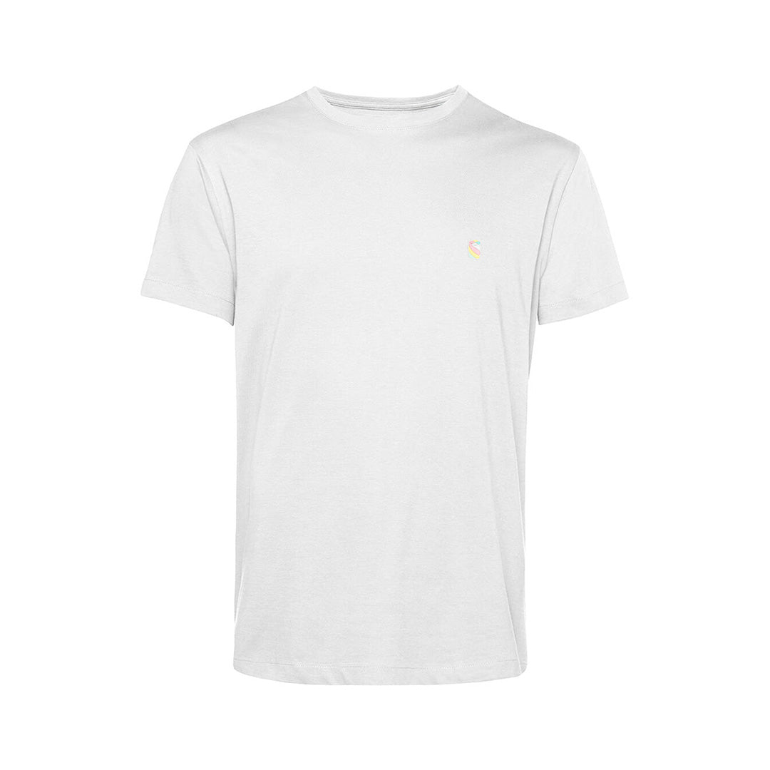 Vaahtokarkki - t-paita, brodeerattu merkki