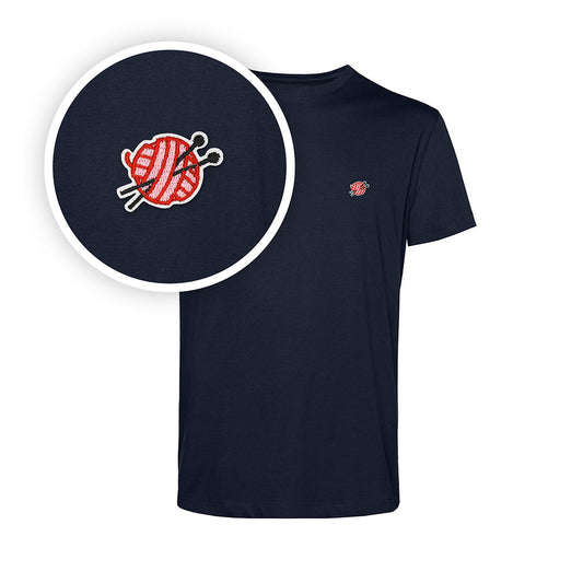 Lankakerä - t-paita, brodeerattu merkki