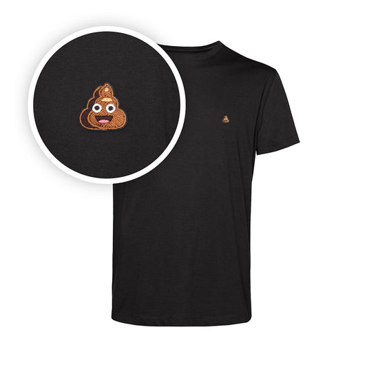 Shit - t-paita, brodeerattu merkki