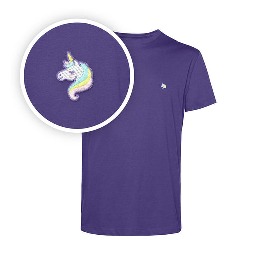 Unicorn - t-paita, brodeerattu merkki