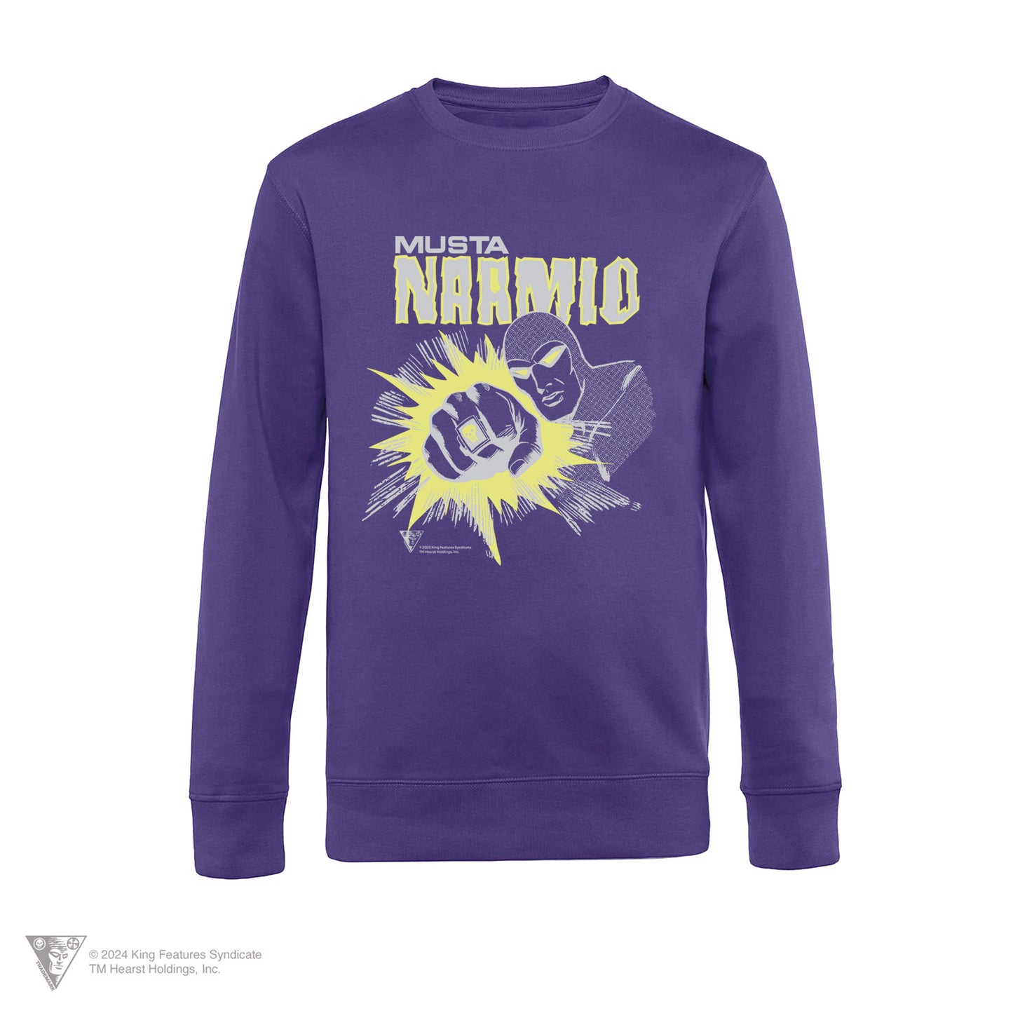 Mustanaamio Fist - collegepaita