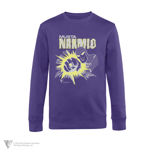 Mustanaamio Fist - collegepaita