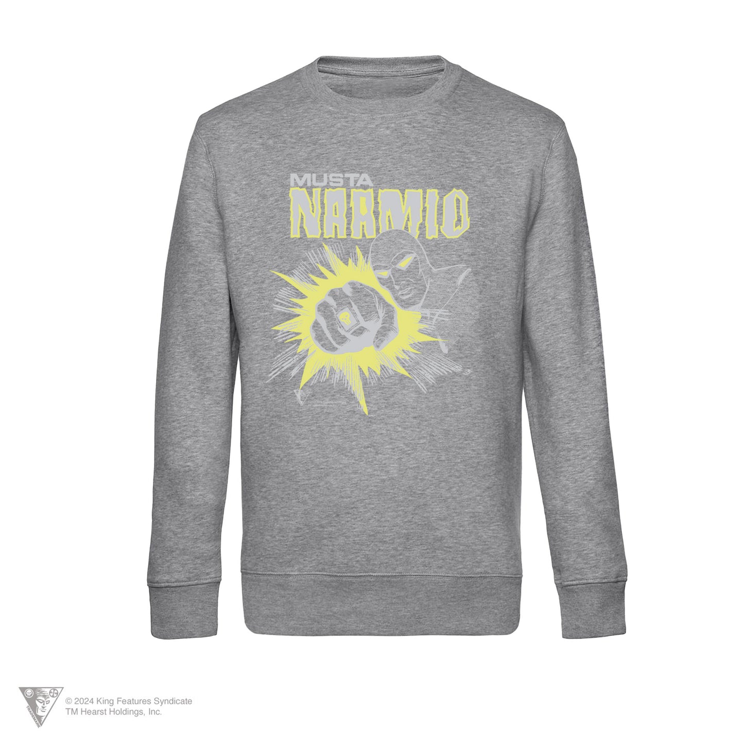 Mustanaamio Fist - collegepaita