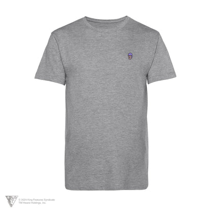 Mustanaamio - t-paita, brodeerattu merkki