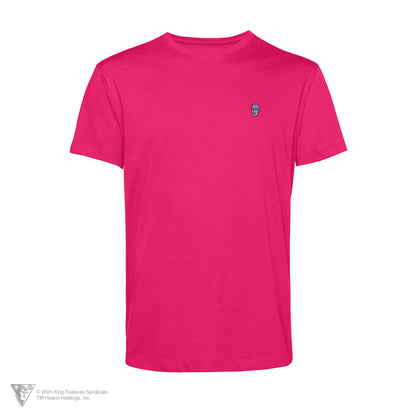 Mustanaamio - t-paita, brodeerattu merkki