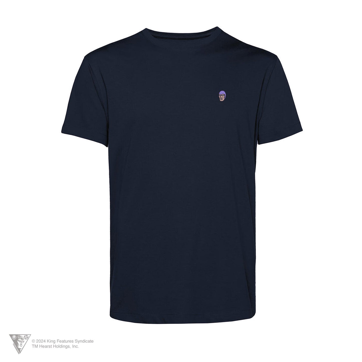 Mustanaamio - t-paita, brodeerattu merkki