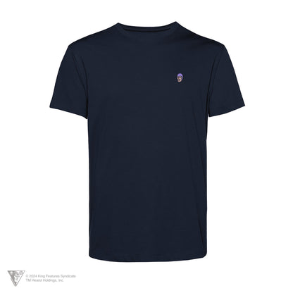 Mustanaamio - t-paita, brodeerattu merkki