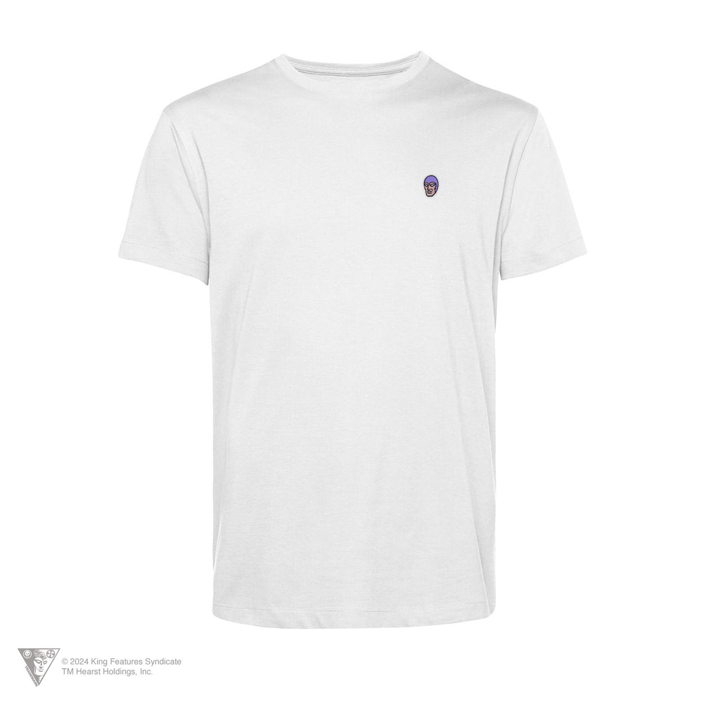 Mustanaamio - t-paita, brodeerattu merkki