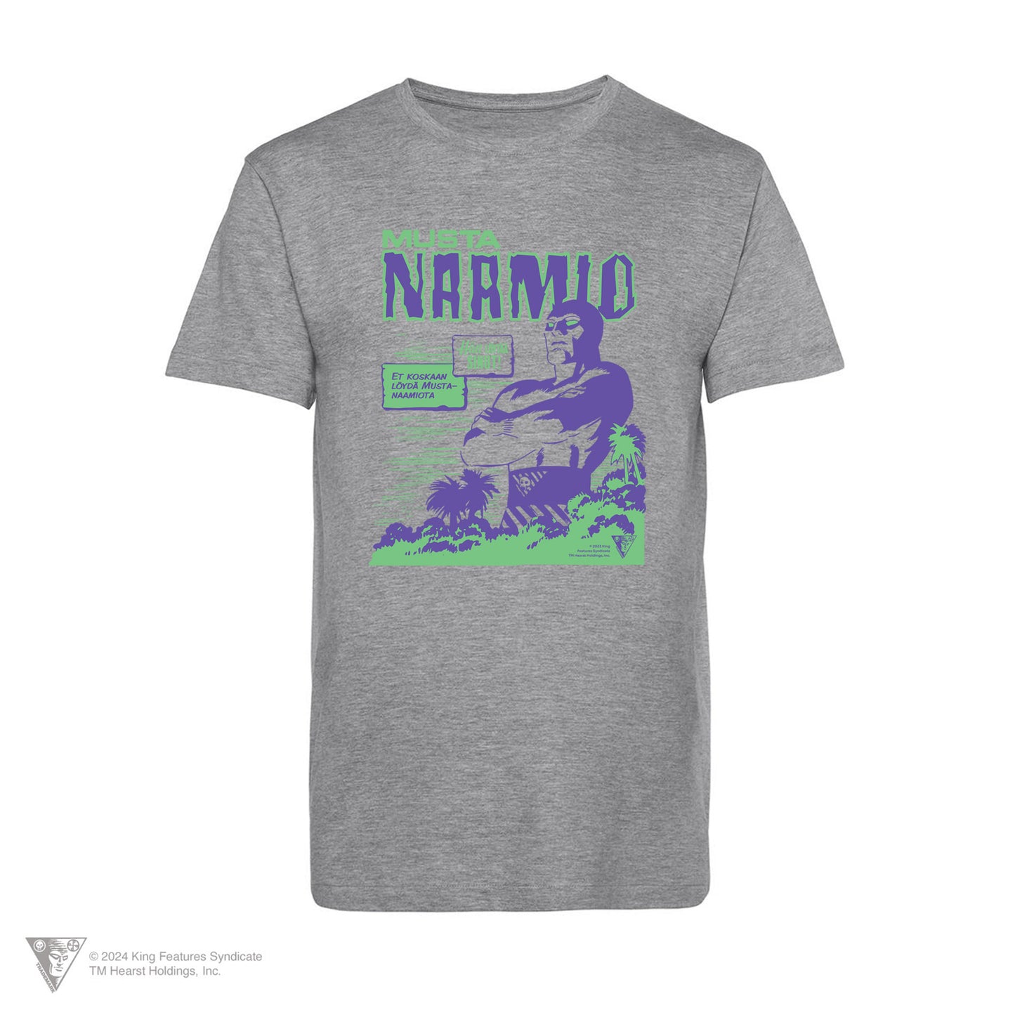 Mustanaamio Jungle - t-paita