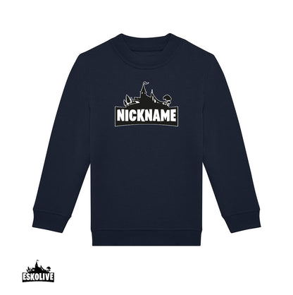 Nuorten collegepaita omalla nimelläsi