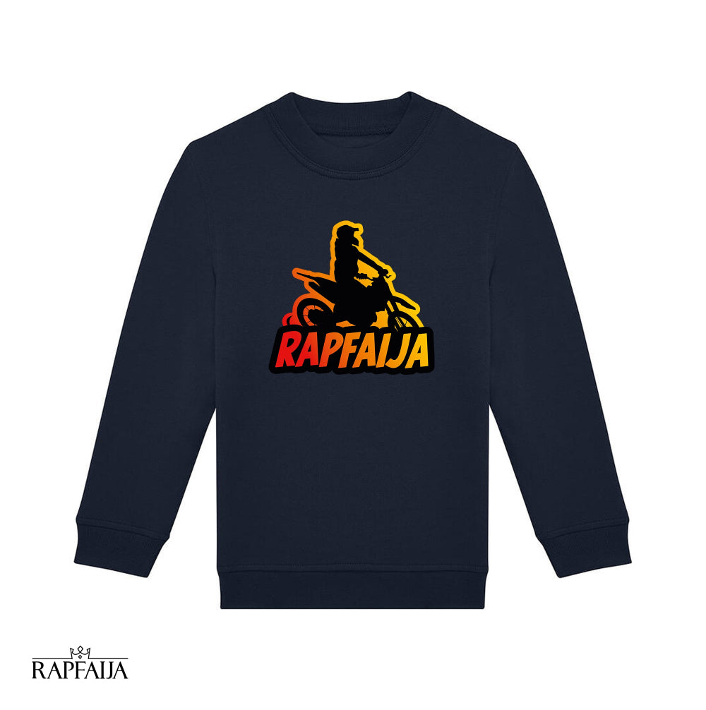 Rapfaija - lasten ja nuorten collegepaita