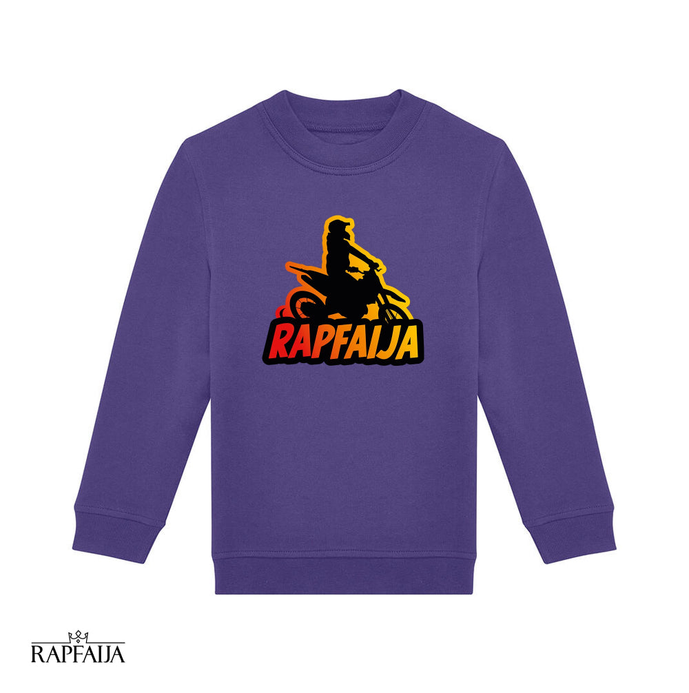 Rapfaija - lasten ja nuorten collegepaita