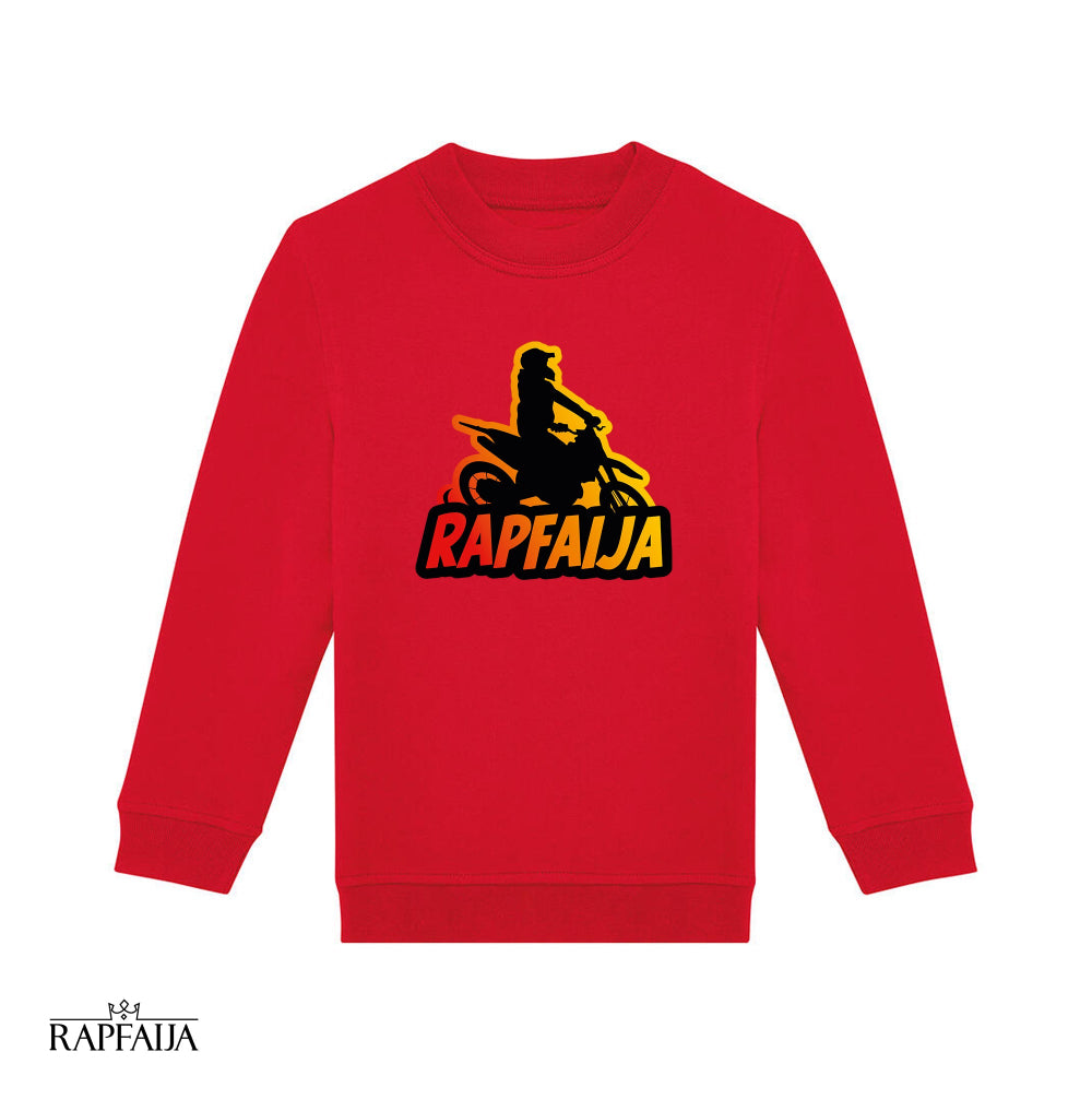 Rapfaija - lasten ja nuorten collegepaita