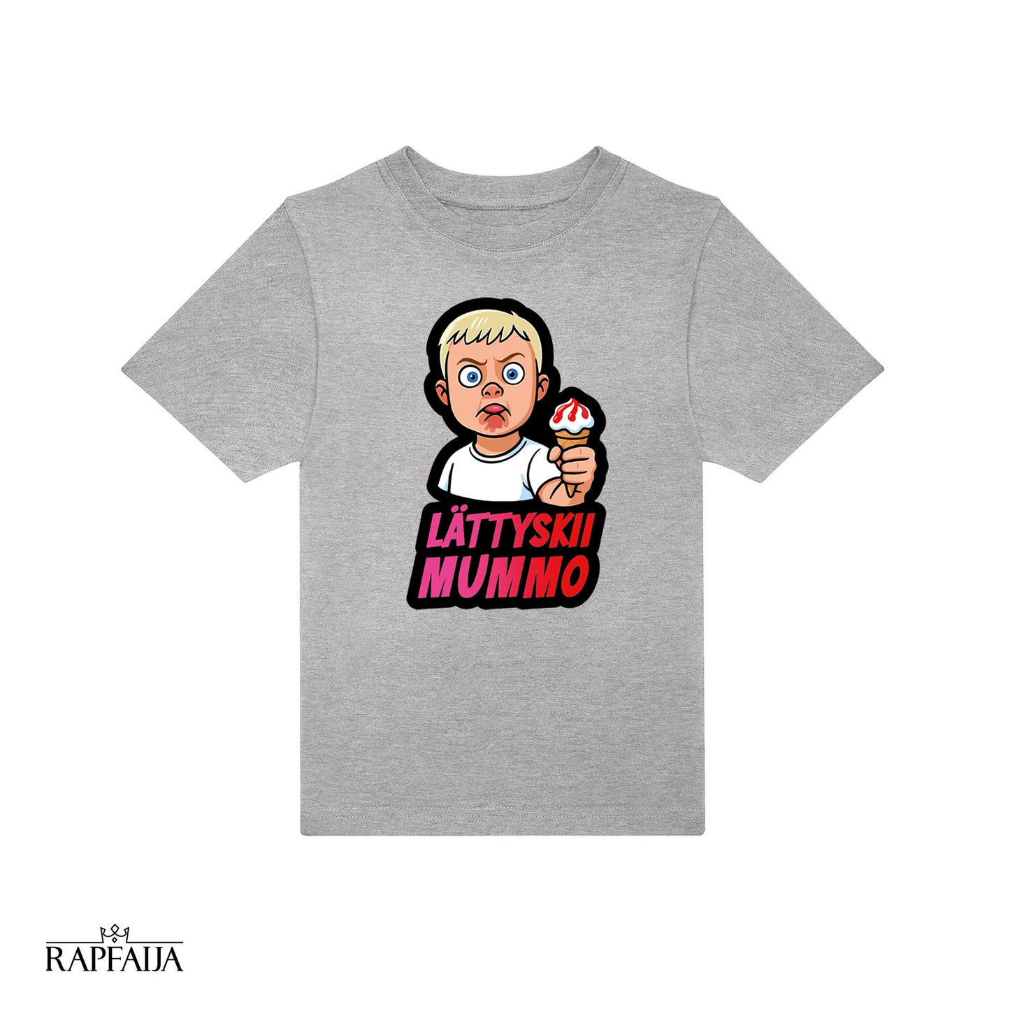 Lättyskii Mummo - lasten ja nuorten t-paita