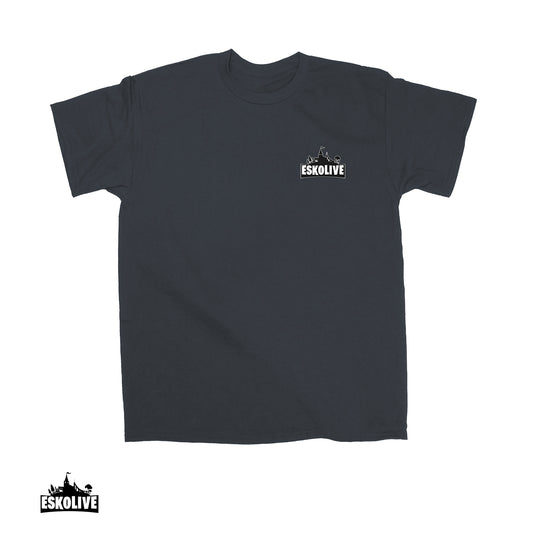 T-paita pienellä logolla