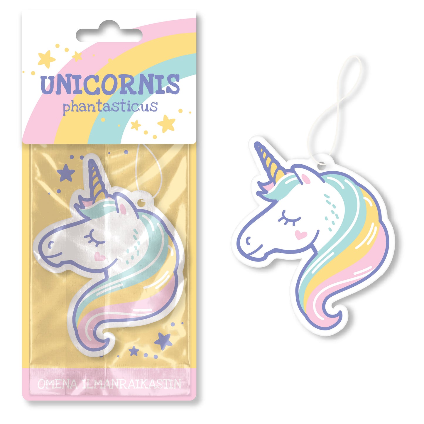 Unicorn - ilmanraikastin, omena